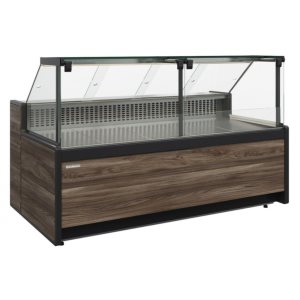 Витрина нейтральная Carboma GC111 N 2,5-1 (1008 (Темный дуб)) (без боковин)