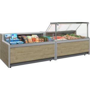 Витрина холодильная Carboma GC111 VM 1,25-1 (1010 Мариель) (динамика, газлифт, без боковин) - Изображение 2