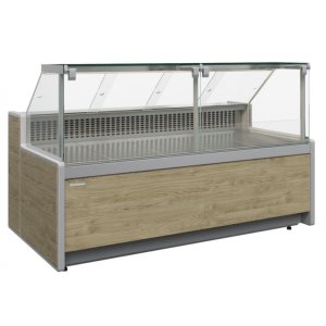 Витрина холодильная Carboma GC111 VM 1,5-1 (1010 Мариель) (динамика, без боковин)