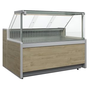 Витрина холодильная Carboma GC111 VV 0,94-1 (1010 Мариель) (динамика, газлифт, без боковин)