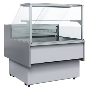 Витрина холодильная Carboma GC110 SV 1,25-1 (с боковинами) 0011-9006