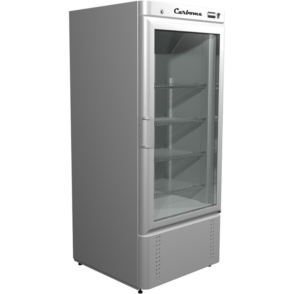 Шкаф холодильный универсальный Carboma V560С INOX