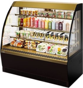 Витрина кондитерская Chilz VETE OFT 130 шоколад, золотой глянец