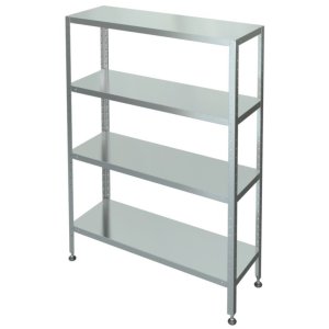 Стеллаж с 4-я сплошными полками МХМ С-4-0,4/0,5/1,6