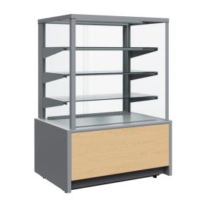 Витрина кондитерская Carboma KC70 VH 0,9-1 Light Chocolate (0106 Седой дуб) для шоколада