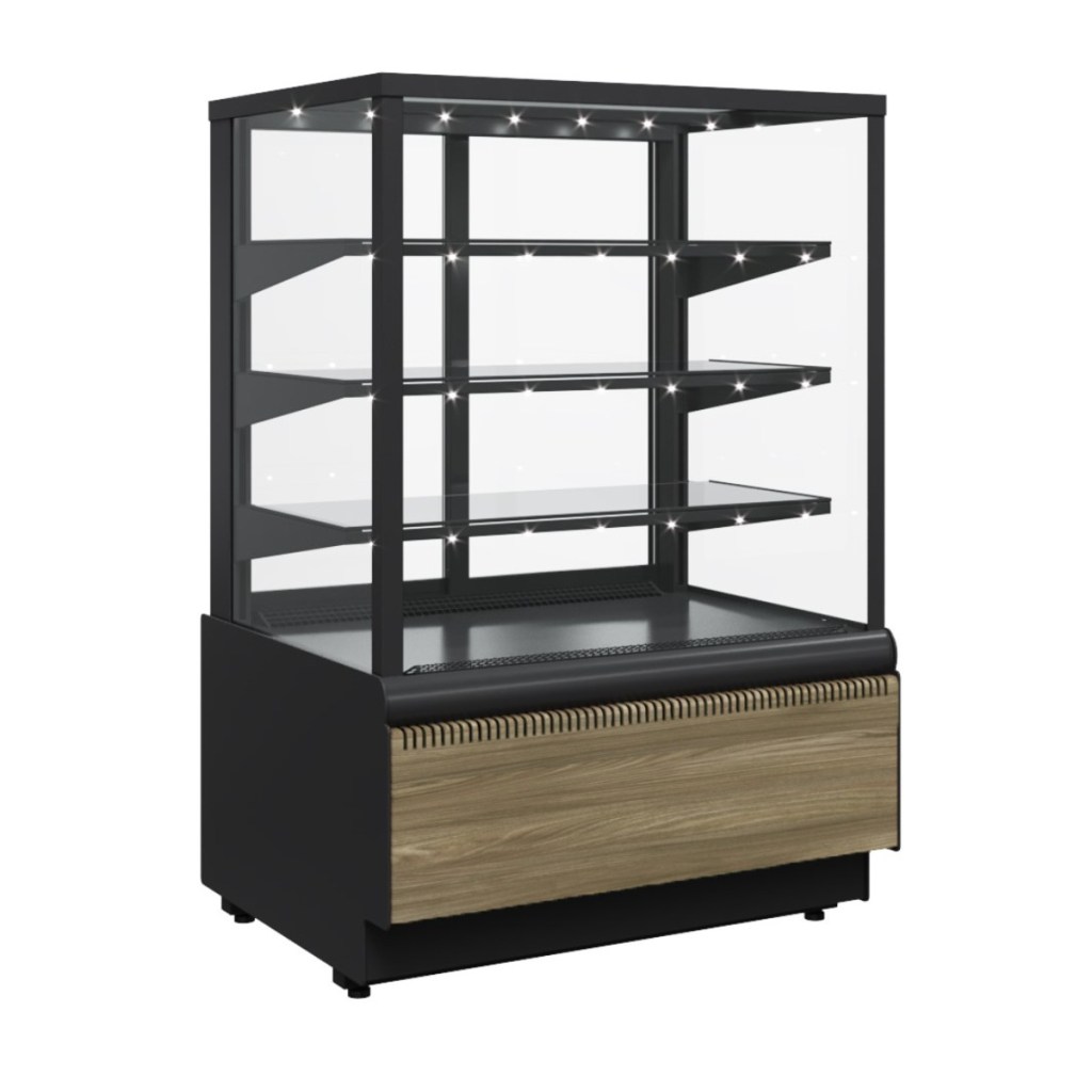 Витрина кондитерская Carboma KC70 VV 1,3-1 Standard Паттерн (0110 Мариель)