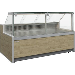 Витрина холодильная Carboma GC111 VM 2,0-1 (1010 Мариель) (динамика, без боковин)