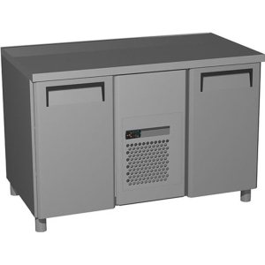 Стол холодильный среднетемпературный Carboma T70 M2-1 (2GN/NT Carboma) без борта (0430-1 корпус нерж 2 двери)