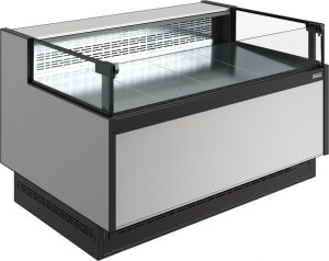 Витрина холодильная Carboma GC110 VM 1,5-2 открытая без боковин (версия 2.0) (цвет по схеме стандарт)