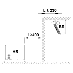 Сплит-система холодильная низкотемпературная Север BGSF 340 S - Изображение 4