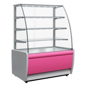 Витрина кондитерская Carboma K70 N 1,3 (K70 N 1,3-1 LIGHT FLANDRIA) - Изображение 9