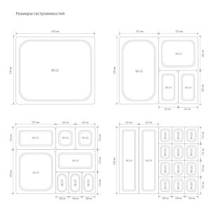 Гастроемкость HURAKAN GN-K 1/1-100 - Изображение 2