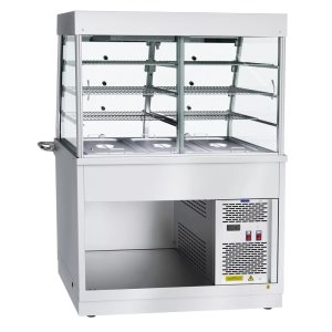 Прилавок-витрина холодильный Abat Hot-line ПВВ(Н)-70Х-С-НШ - Изображение 2