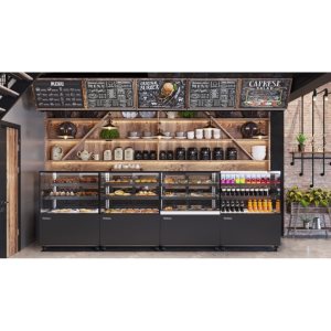 Витрина кондитерская Carboma KC84-150 VV 1,5-1 (9005) - Изображение 8